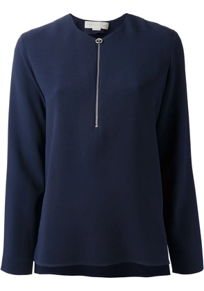Stella McCartney zip fastening blouse - Blue