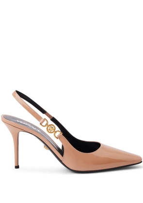Versace Medusa '95 85mm slingback pumps - Neutrals