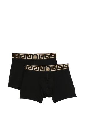 Versace Greca Medusa briefs (set of two) - Black