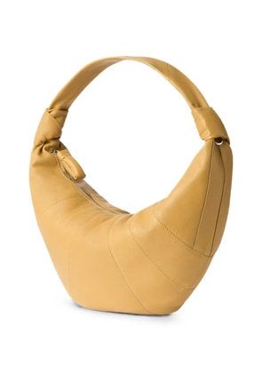 LEMAIRE Fortune Croissant bag in goat leather - Neutrals
