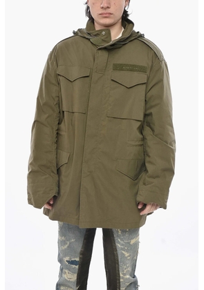 Givenchy multi-pockets parka - Green