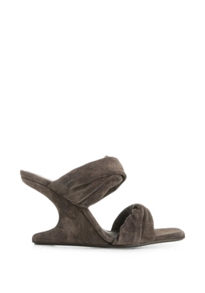 Rick Owens Twisted Cantilever sandals - Brown