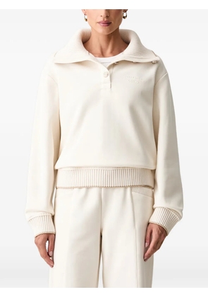 GUESS USA x North Sails logo-embroidered sweatshirt - White
