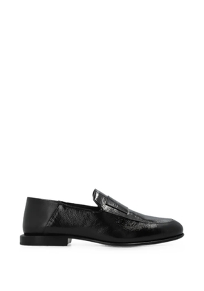 Givenchy Label logo-embossed loafers - Black