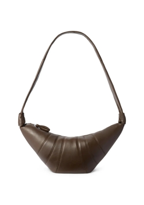 LEMAIRE medium Croissant bag in leather - Brown