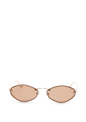 Jacquemus geometric-frame sunglasses - Gold