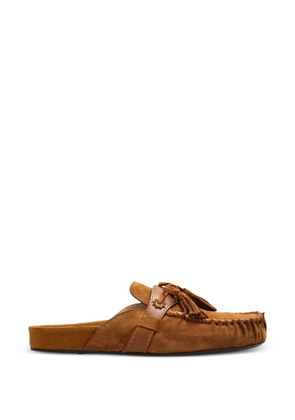 ISABEL MARANT Malvin tassel-detail mules - Brown