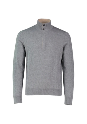 Pal Zileri button-up high-neck top - Grey