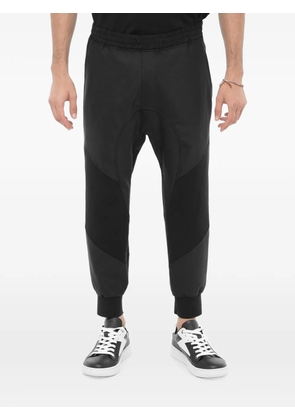 Neil Barrett panelled trousers - Black