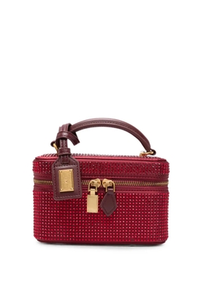 JW Pei Cleo crystal-embellished clutch bag - Red