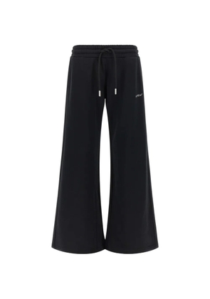 Off-White Bookish logo-print track pants - Black