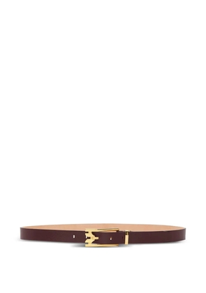 Victoria Beckham Dorian buckle belt - Red