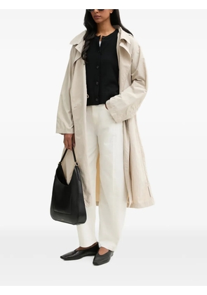 Marc O'Polo double-breasted hooded coat - Neutrals