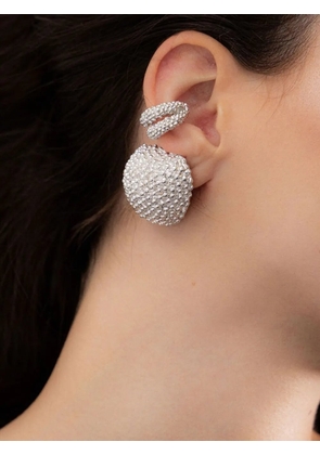 Paola Sighinolfi beaded drop earrings - Silver