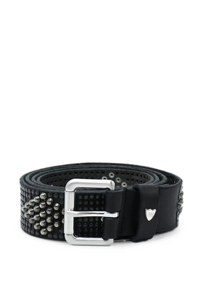Htc Los Angeles Tory studded leather belt - Black