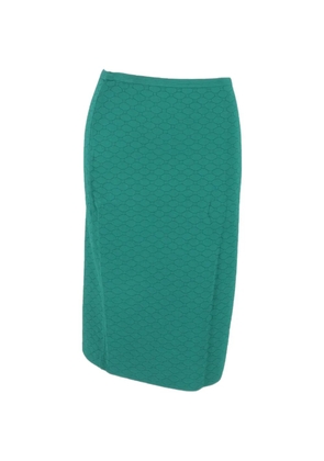 Diane Von Furstenberg Vintage patterned midi skirt - Green