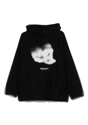 Undercover cotton hoodie - Black
