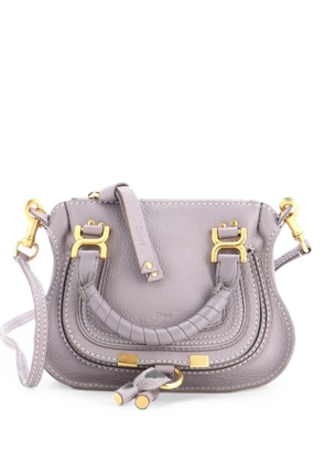 Chloé Pre-Owned Marcie Satchel Leather Baby crossbody bag - Grey