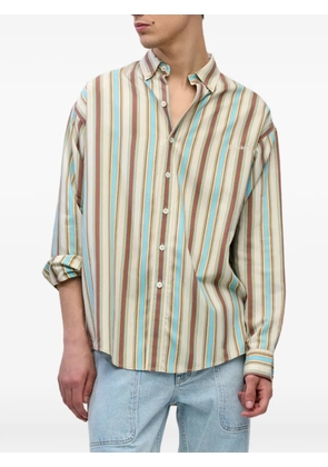 Sanderlak striped long-sleeve shirt - Blue