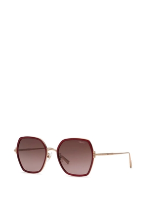 Chopard square-frame sunglasses - Red