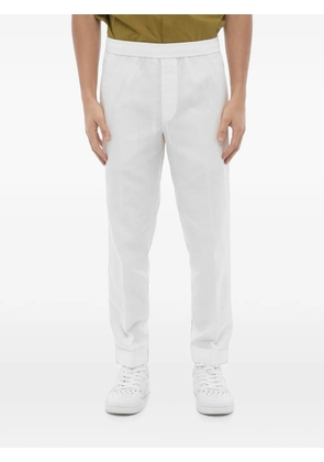 Neil Barrett elastic-waist slim-fit trousers - White