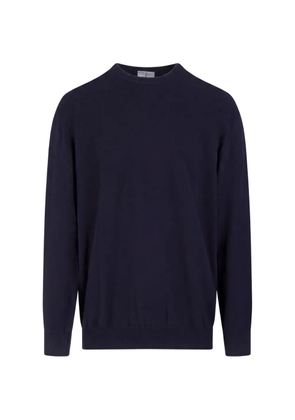 Fedeli crew-neck sweater - Blue