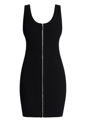 Michael Kors ribbed mini dress - Black