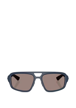 Prada Linea Rossa rectangle-frame sunglasses - Blue