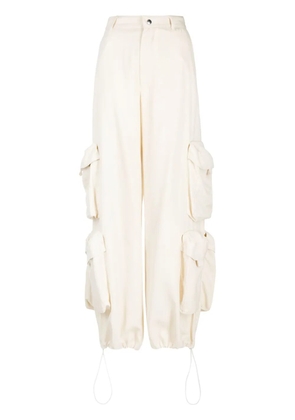 AMIRI wide-leg cargo-pockets trousers - Neutrals