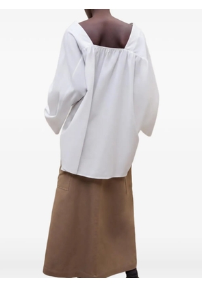 Ecoalf Pia V-neck top - White