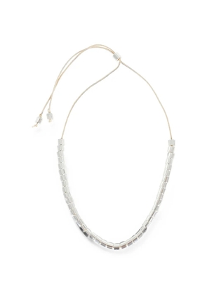 Federica Tosi Alma beaded necklace - Silver