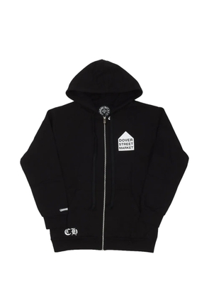 Chrome Hearts x Dover Street Market logo-print hoodie - Black