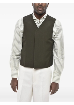 Givenchy double-breasted wool waistcoat - Brown