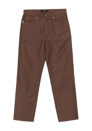 Brioni five-pocket denim - Brown