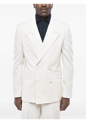 Givenchy double-breasted peak-lapel blazer - Neutrals
