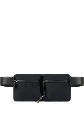 Givenchy logo-embossed buckle-fastening belt bag - Black
