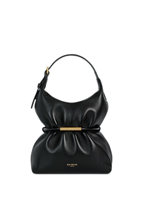 Balmain Sphynx mini bag in smooth leather - Black