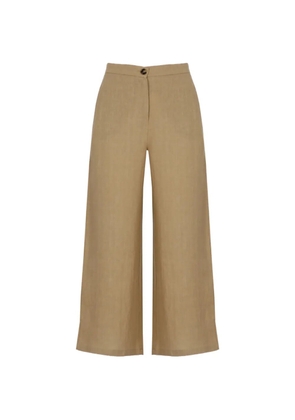 EMME Emmclava wide-leg trousers - Brown