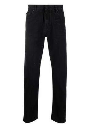 Off-White Industrial-belt slim-cut jeans - Black