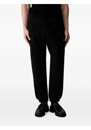 Carhartt WIP logo-embroidered track trousers - Black