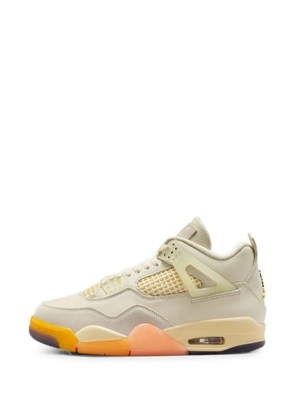 Jordan Air Jordan 4 Retro Birds of Paradise leather sneakers - Neutrals