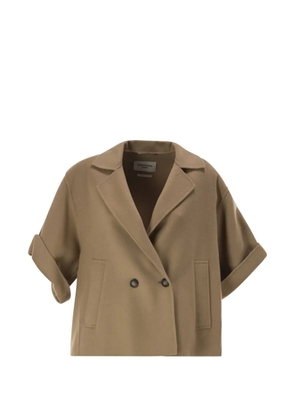 Weekend Max Mara double-breasted boxy jacket - Neutrals