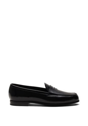 Church's Natalie polished-leather loafers - Black