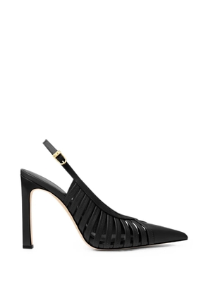 Michael Kors Adriana cage-detail slingback pumps - Black
