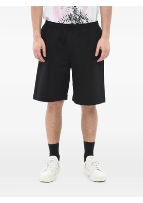 Givenchy pleated elasticated-waist shorts - Black
