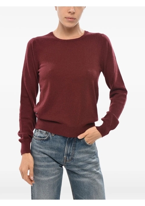 Malo crew-neck long-sleeve sweater - Red
