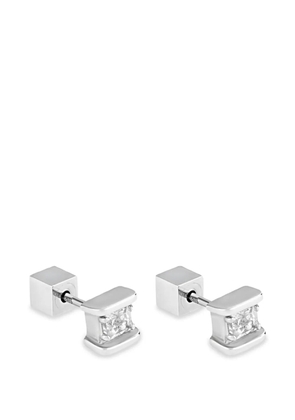 IVI mini Iris stud earrings - Silver