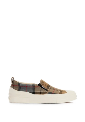 Barbour Cowan slip-on sneakers - Brown