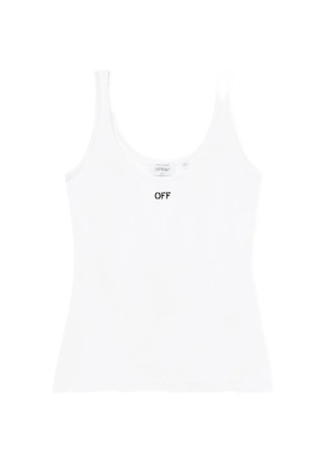 Off-White Off Stamp ribbed tank top