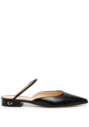 Jennifer Chamandi Giuseppe mules - Black